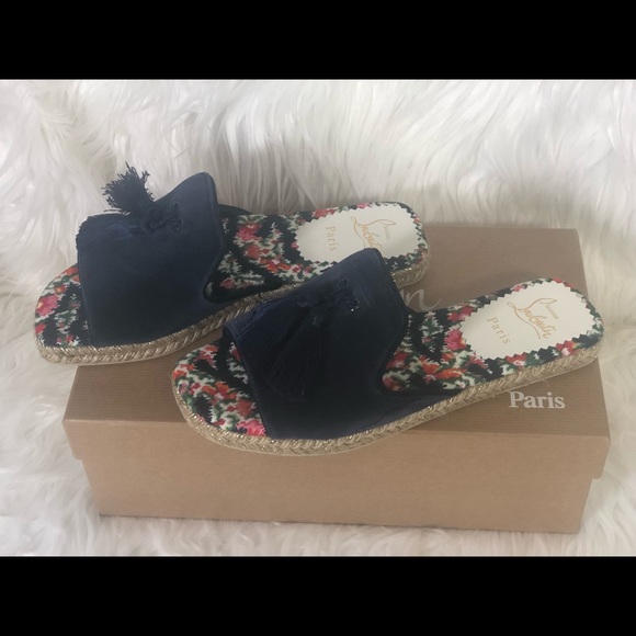NIB Christian Louboutin Demi Fiori Flats - Picture 8 of 8